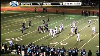 Football  Farmersville vs Mendota [upl. by Abraham]