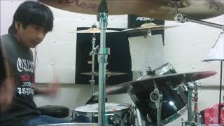 Vandenberg Friday Night drum cover [upl. by Rahcir]