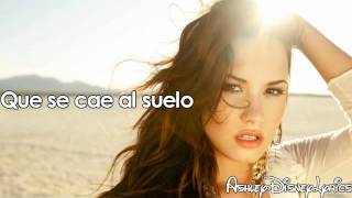 Demi Lovato Rascacielo Lyrics [upl. by Johppa]