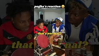 Pogbas reaction on speed barking 😂 [upl. by Sida541]