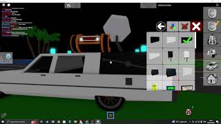 How to make the ecto 1 and Delorean on Brookhaven new update [upl. by Nosahc]