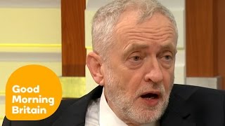 Jeremy Corbyn and Piers Morgans Heated Debate Over Brexit Policies  Good Morning Britain [upl. by Coraline201]