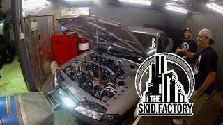 THE SKID FACTORY  Turbo LS1 R32 Skyline EP9 [upl. by Tierney]