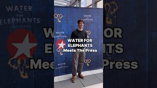 Grant Gustin amp WATER FOR ELEPHANTS Broadway company meet the press 🎶 “Wild” by PigPen Theatre Co [upl. by Haidej]