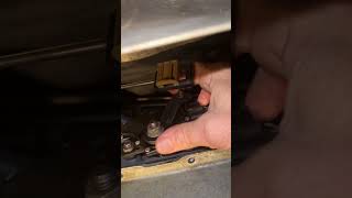 How To Adjust 4R70W Transmission Shift Cable Length Shift Linkage Adjustment 10th Gen F150 shorts [upl. by Darooge]