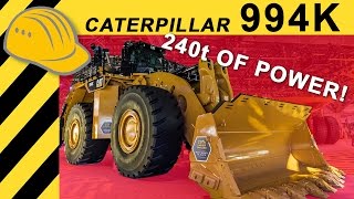 CAT 994K  Biggest Wheel Loader in the World at MINExpo Las Vegas [upl. by Colleen106]