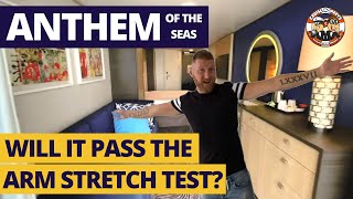 Tour our GUARANTEED balcony stateroom  cabin 7550 on Anthem of the Seas [upl. by Ker844]