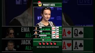 Pocket Aces got followers poker [upl. by Aneret]