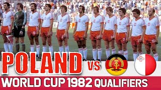 Poland World Cup 1982 All Qualification Matches Highlights  Road to Spain [upl. by Rebmak]