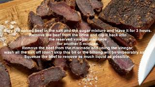 South African Biltong [upl. by Ycart461]