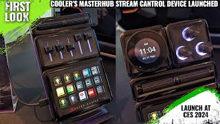 Cooler Masters MasterHub Streamcontrol Device Launched At CES 2024  Every Streamers Dream [upl. by Asennav796]