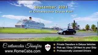 CIVITAVECCHIA Cruise Port  Private Transfers and Cruise Tours [upl. by Tada]