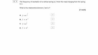 Oscillation Exam Questions  A Level Physics AQA Edexcel level 1 [upl. by Mihe]