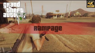 How to Neutralize 25 Red Necks Mission 4K UHD GTA 5 Rampage Trevor [upl. by Ayian]