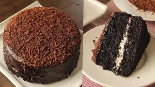 Only 3 Ingredients Chocolate Cake without Oven 😍 Super Yummy Recipe By Chef Hafsa [upl. by Eesdnil]