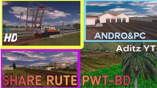 SHARE RUTE PWTBD JGTC HD [upl. by Oberstone]