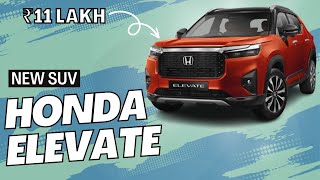 Unleashing the Honda Elevate The GameChanging SUV to Challenge Creta [upl. by Aidualc]