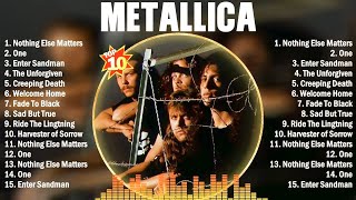 Best Of Metallica  Metallica Greatest Hits Full Album ️🎵 Metallica Biggest Hit ️🎵 [upl. by Salomi]