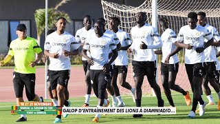 Sénégal vs Sud Soudan Suivez la séance d’entraînement des Lions [upl. by Shatzer]