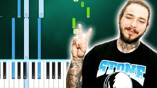 Post Malone  Take What You Want feat Ozzy Osbourne amp Travis Scott Piano Tutorial By MUSICHELP [upl. by Johnsten693]