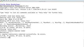 Compilereplace for nonconcatenative morphology in XFST [upl. by Adin]