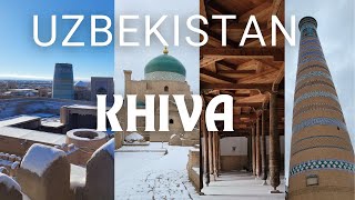 Day 45 in Uzbekistan  Khiva  Uzbekistan Vlog  Snow [upl. by Eckart]