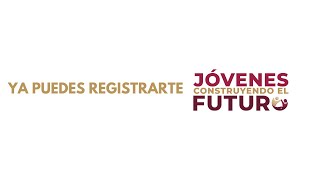 ¡URGENTE Ya esta FUNCIONANDO la PLAFORMA termino la ACTUALIZACION Jóvenes Construyendo el Futuro [upl. by Erreid]