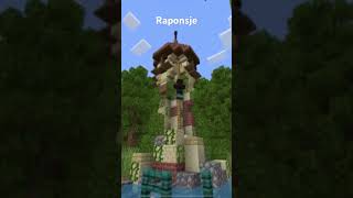 Raponsje in Efteling World efteling minecraft sprookjesbos [upl. by Retep]