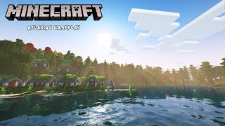 Minecraft Relaxing Gameplay  Modded New World With Minimal Commentary [upl. by Whitehurst179]