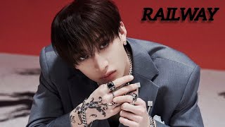 RAILWAY  Bang Chan Stray Kids Hidden Vocals  KebyG Studios [upl. by Oballa]