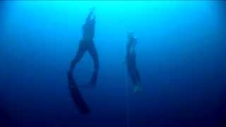 William Trubridge 101m World Record Freedive  Constant Weight No Fins CNF [upl. by Dowling]