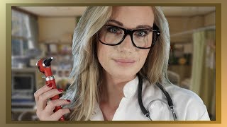 ASMR SCHOOL NURSE ANNUAL PHYSICAL EXAM [upl. by Haym696]