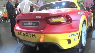 Abarth 124 Spider  Goodwood Festival of Speed 2016 [upl. by Heiney]