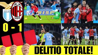 DELIRIO TOTALE 🟥 🟥 🟥 LAZIO  MILAN 01  LIVE REACTION [upl. by Notnerb802]