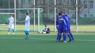 SV Blau Weiss Berlin  Friedenauer TSC  Landesliga Berlin Staffel 2  Spielszenen  SPREEKICKTV [upl. by Deedee]