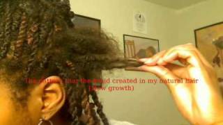 Taking Down My Kinky Twists Braid Removal Transitioning to natural hair [upl. by Allez71]