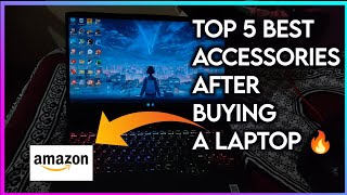 Top 5 Best Accessories For Gaming Laptop Best Laptop Accessories Under 1500  Top 5 Best Accessories [upl. by Anavahs]