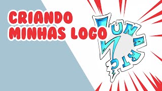 Processo de criação de uma LOGOMARCA  criando minha logo  Daw [upl. by Patterman]