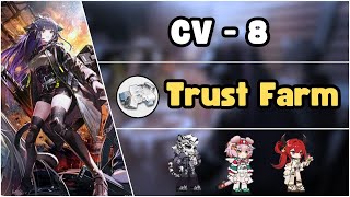 CV  8  Trust Farm 3 Operators Easy Clear  Medal 【Arknights】 [upl. by Fernande521]