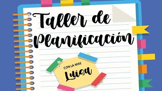 Taller de Planificación [upl. by Ednalrim939]