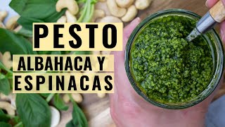 Pesto de Albahaca y Espinacas sin piñones [upl. by Nnelg368]