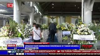 Jenazah Hari Darmawan Dikremasi di Taman Mumbul Bali [upl. by Nednyl723]