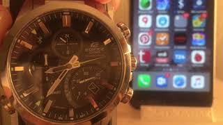 CASIO EDIFICE EQB500 Ürün Tanıtım Videosu [upl. by Elenahc133]