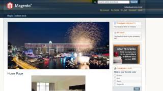 How to create slideshows in Magento [upl. by Airamat591]