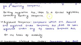 Companies Act 2013 Types of CompaniesOn the basis of Incorporation On the Basis of Liability [upl. by Aisital]