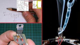 4 Test Zerstörung eines 78xxSpannungsreglers [upl. by Leighton]