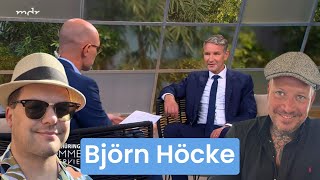 Björn Höcke AfD im SommerInterview  Der richtige Umgang mit Faschisten [upl. by Inotna224]