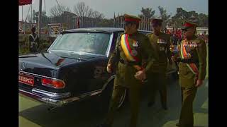 King Birendra and Queen Aishwarya at the Royal Nepal Army Day 1999 [upl. by Thagard]