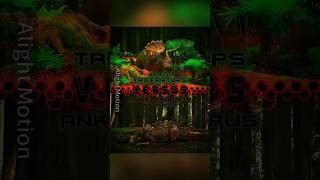 Triceratops vs Ankylosaurus 1v1 edit dinosaur cretaceous [upl. by Lenehc]