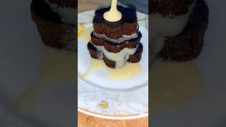 Mini chocolate cake  No oven chocolate cake recipe shorts chocolate cake recipe [upl. by Anitirhc]